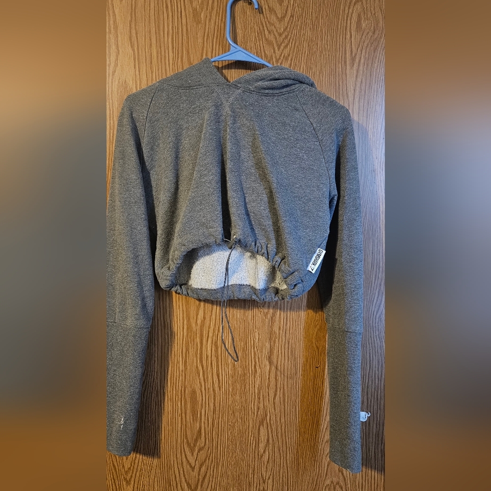 Gymshark Gray Cropped Jacket